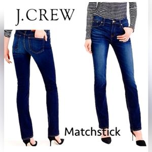 J. Crew Stanton Matchstick Jeans